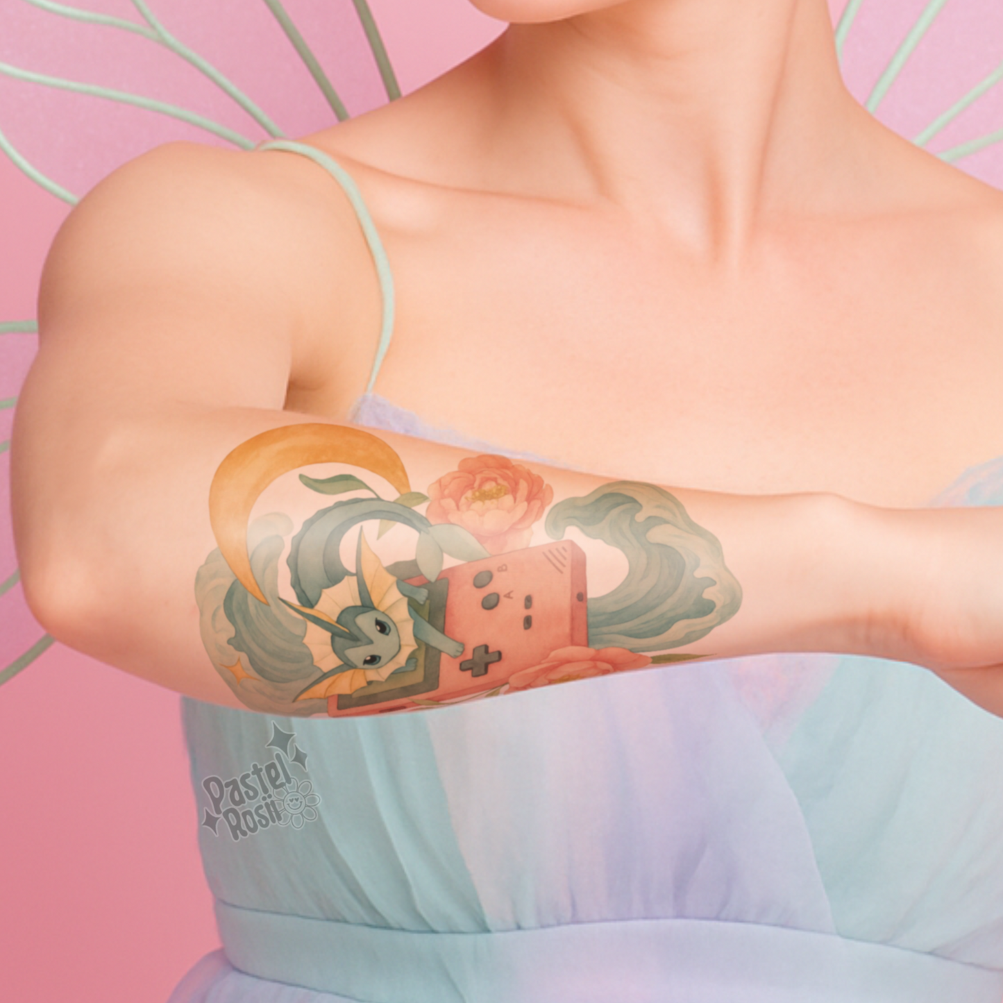 Mystic Ripple | Temporary Tattoo