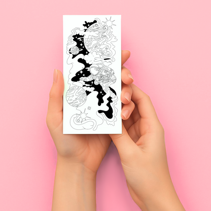The Explorer | Temporary Tattoo