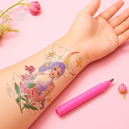 Phantom Queen | Temporary Tattoo