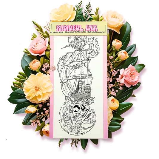 Ocean Echoes | Temporary Tattoo