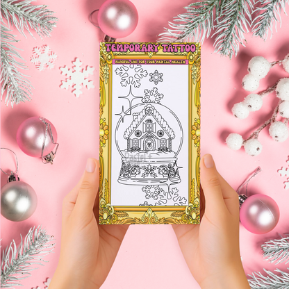 Beloved Winter in Glass | Temporary Tattoo