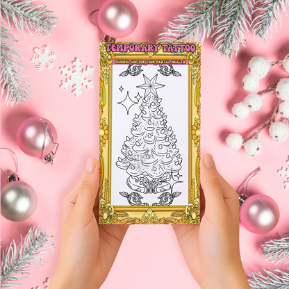 Ceramic Christmas Dreams | Temporary Tattoo