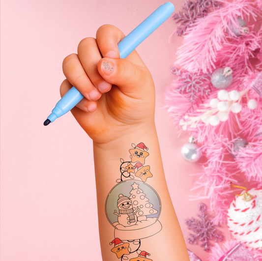 Festive Winter Wish | Children’s Temporary Tattoo