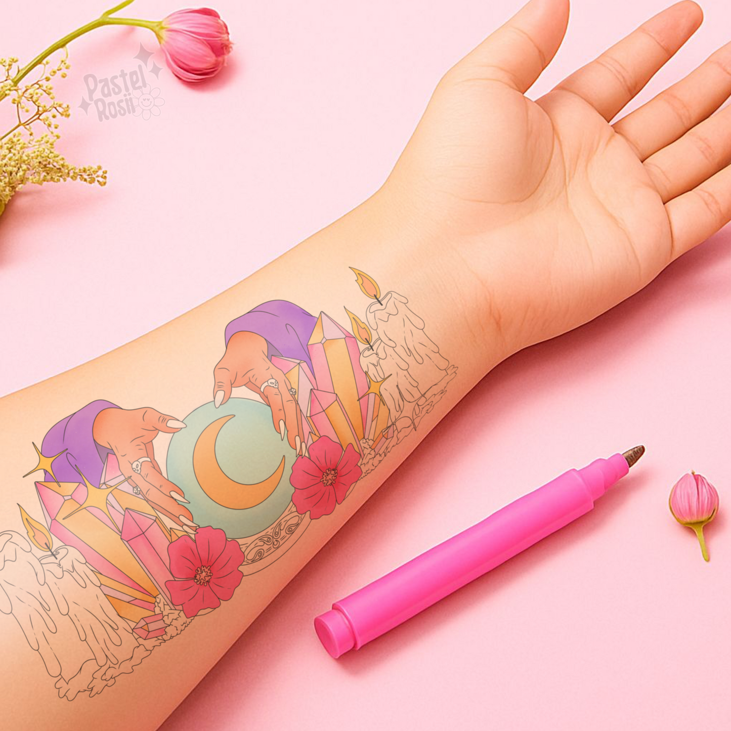 Witches Hex | Temporary Tattoo