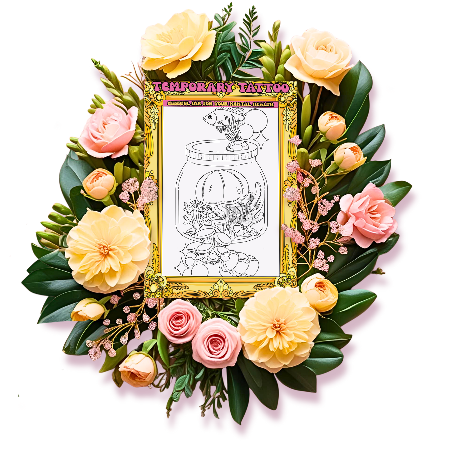 Jelly Dream Vessel | Temporary Tattoo