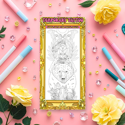 Moonlit Guide | Temporary Tattoo