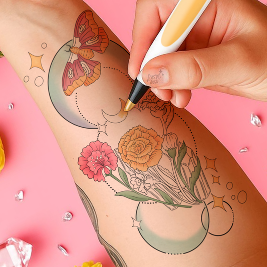 Night Garden | Temporary Tattoo