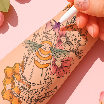 Crystallized Honey | Temporary Tattoo