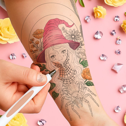 Quiet Hex | Temporary Tattoo