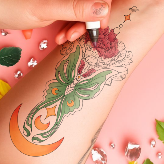 Petals & Phases | Temporary Tattoo