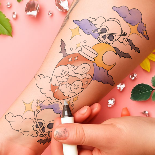 Boo-tiful Space | Temporary Tattoo