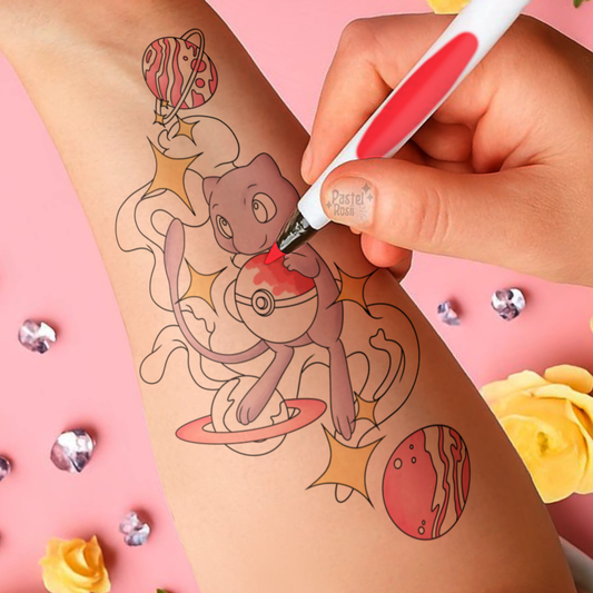 Psychic Mouse | Temporary Tattoo
