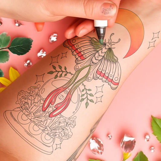 Future of the Moth | Temporary Tattoo