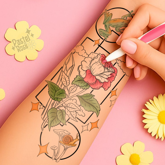 Fantasy Garden | Temporary Tattoo