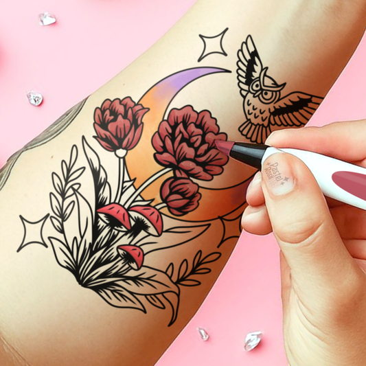 Celestial Watcher | Temporary Tattoo