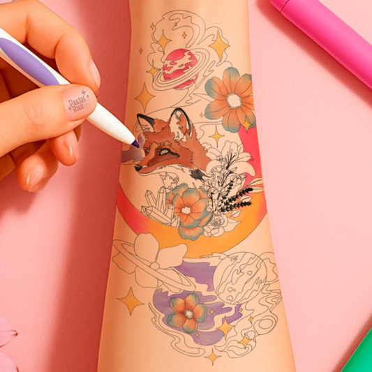 Solar Fox | Temporary Tattoo