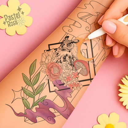Dreaming in Dusk | Temporary Tattoo