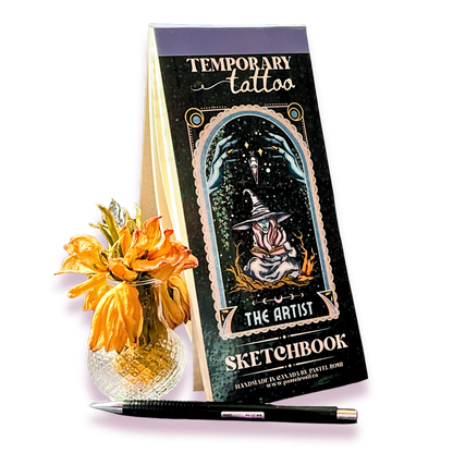 Temporary Tattoo Sketchbook | Pre Order