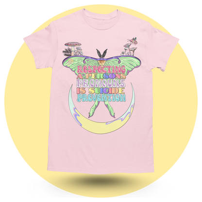 Respect Pronouns T-shirt