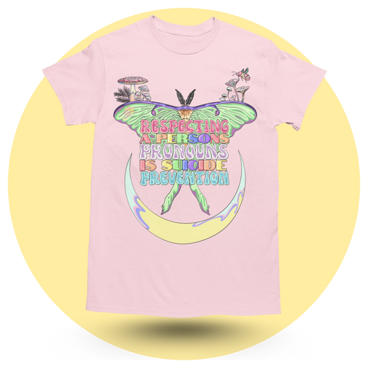 Respect Pronouns T-shirt