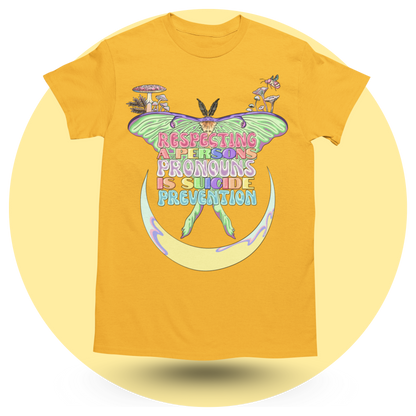 Respect Pronouns T-shirt