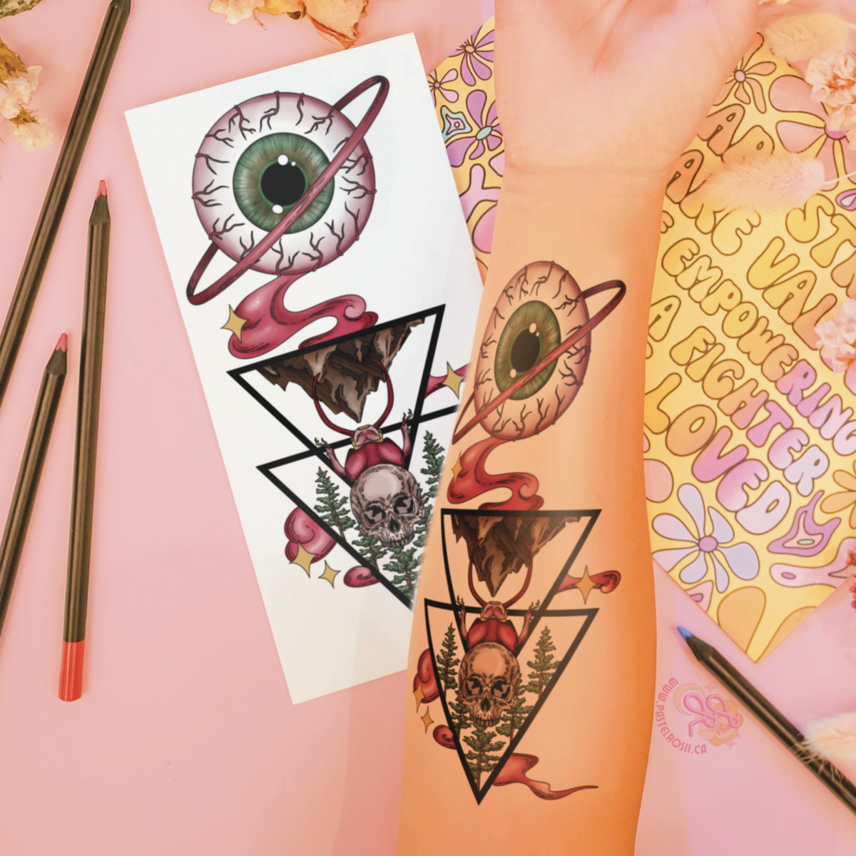 Realms of Adventure | Temporary Tattoo