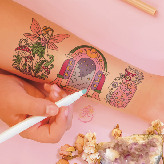 Dancing with a Fantasy | Children’s Mini Temporary Tattoos