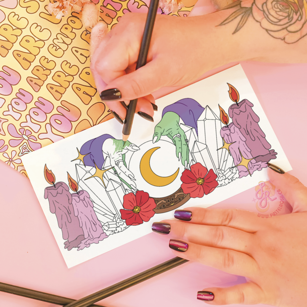 Witches Hex | Temporary Tattoo