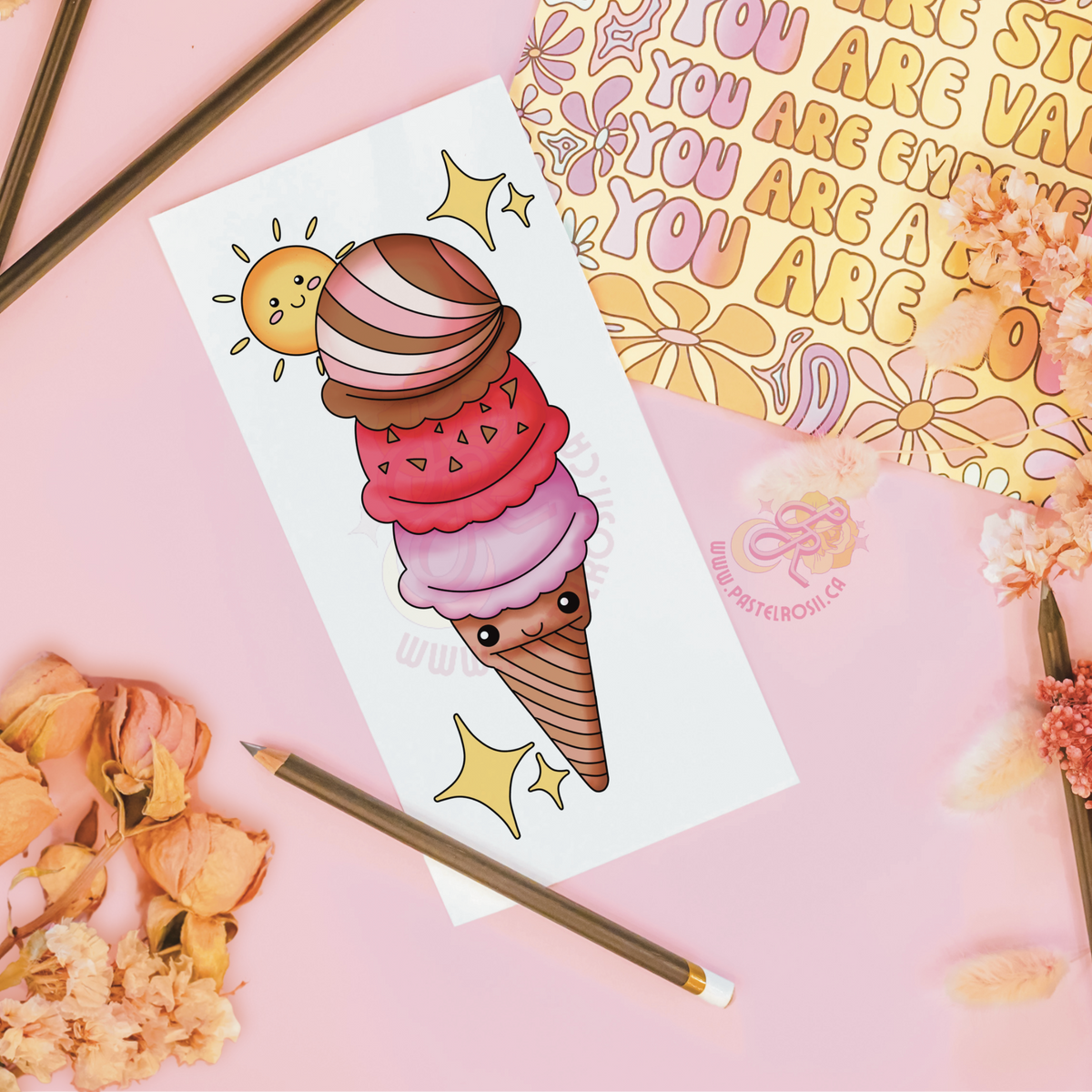 Frosty Sweetheart | Temporary Tattoo