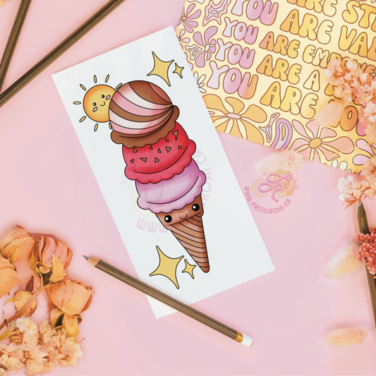 Frosty Sweetheart | Temporary Tattoo