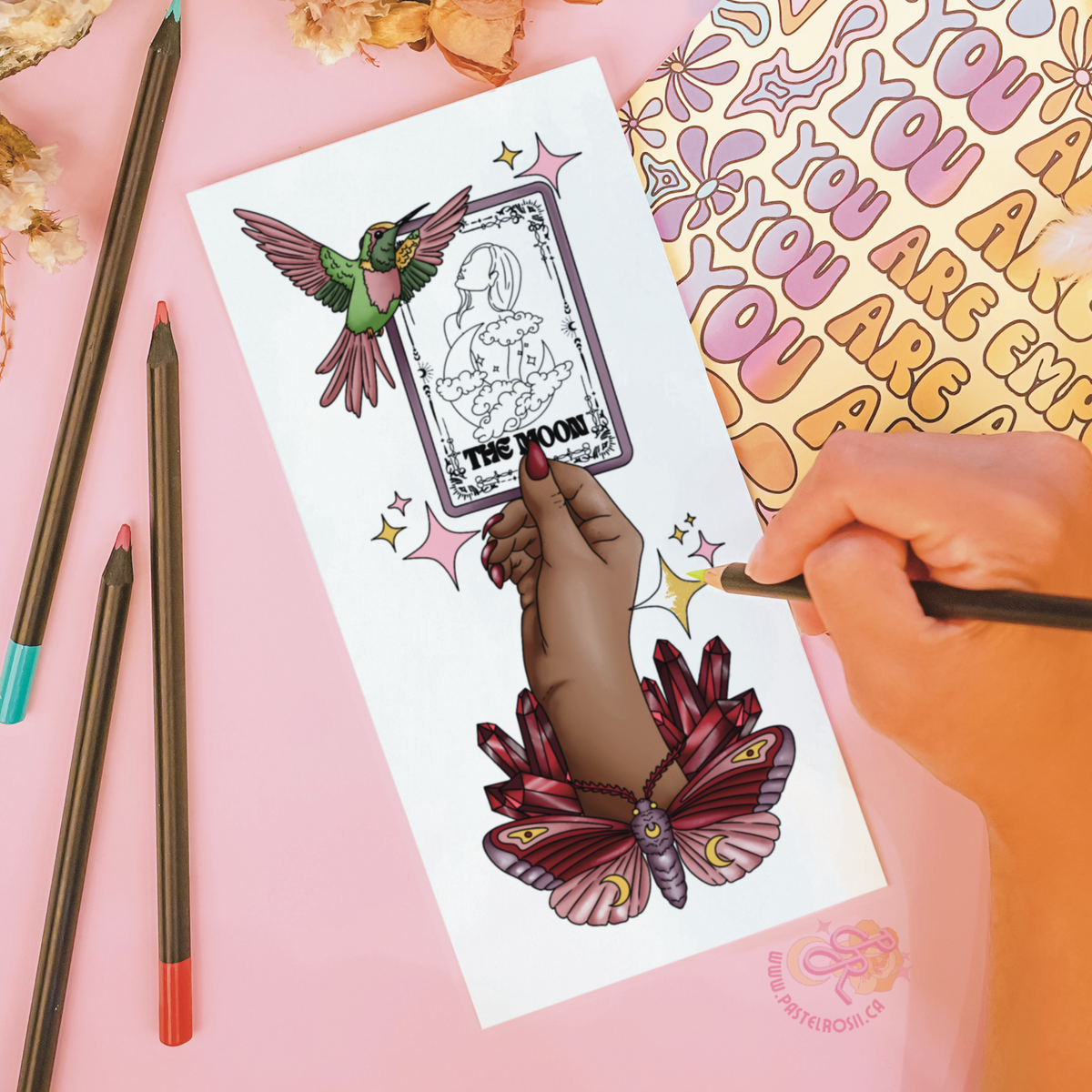 Hand of Light | Temporary Tattoo