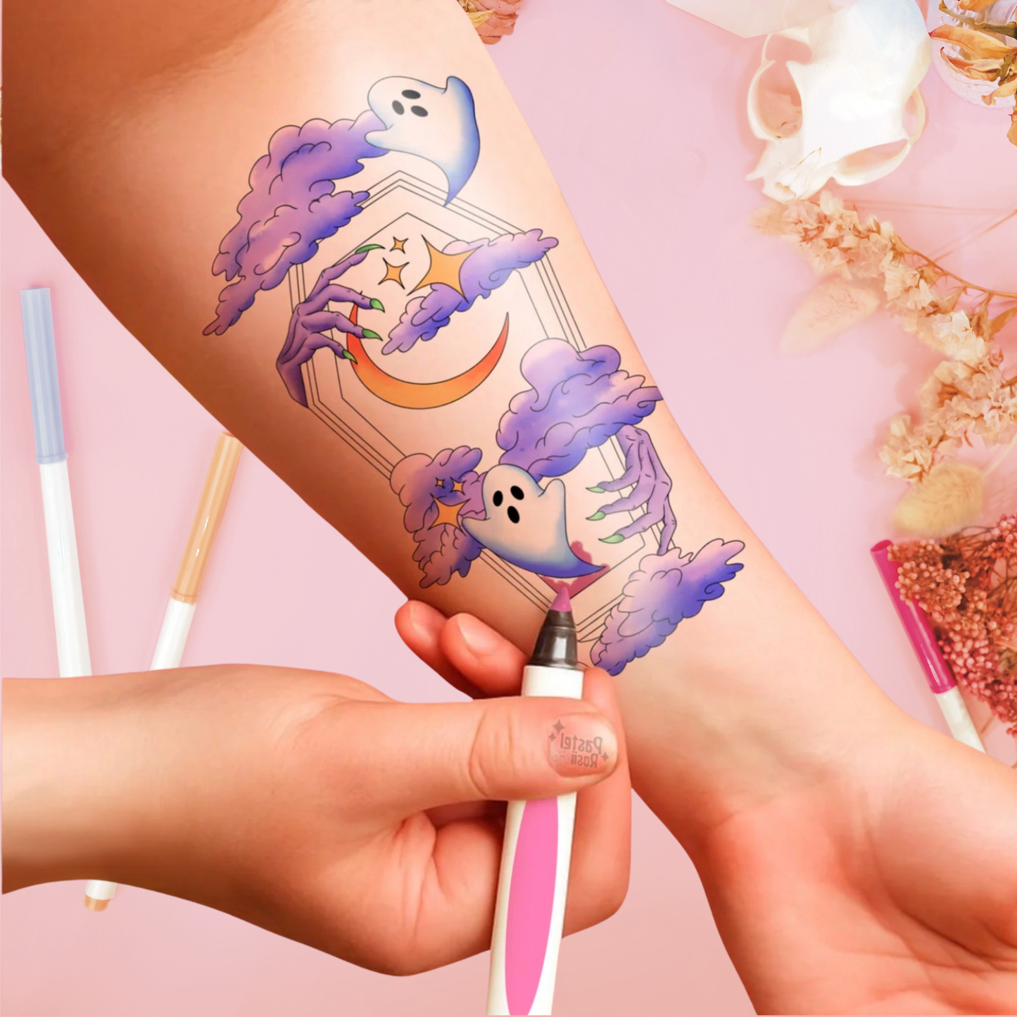 Midnight Hollows | Temporary Tattoo