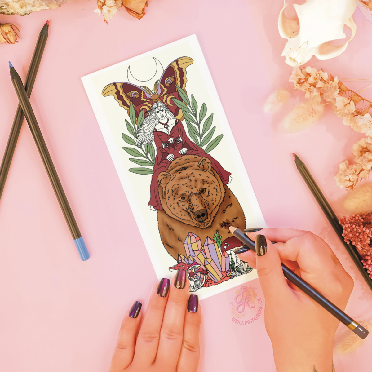 Moonlit Guide | Temporary Tattoo
