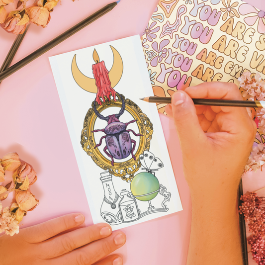Haunted Specimen | Temporary Tattoo