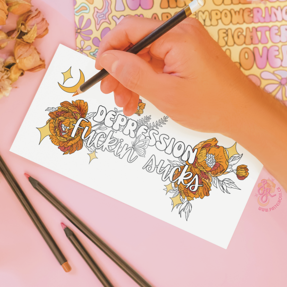Depression Sucks | Temporary Tattoo