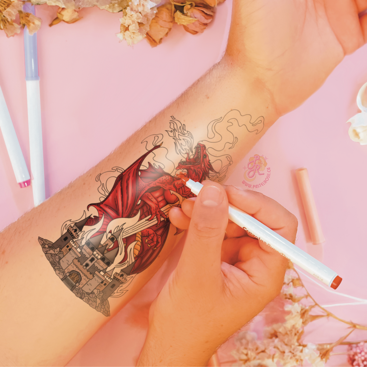 Legends Awaken | Temporary Tattoo