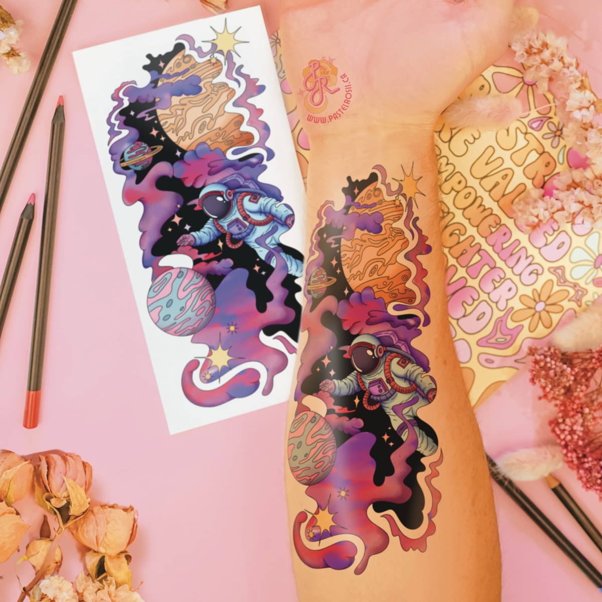The Explorer | Temporary Tattoo