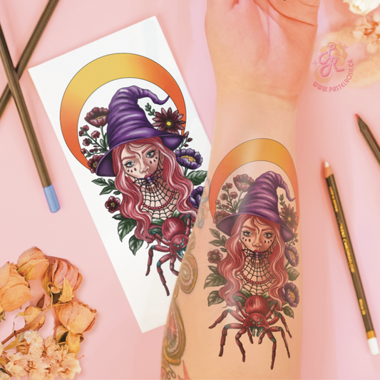 Quiet Hex | Temporary Tattoo