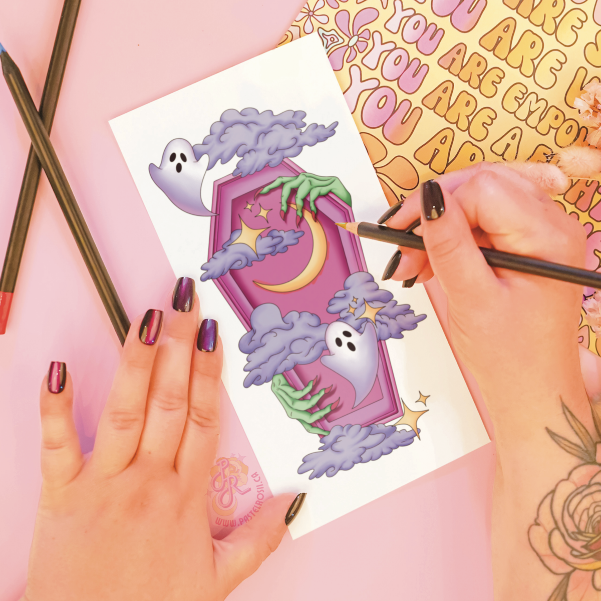 Midnight Hollows | Temporary Tattoo