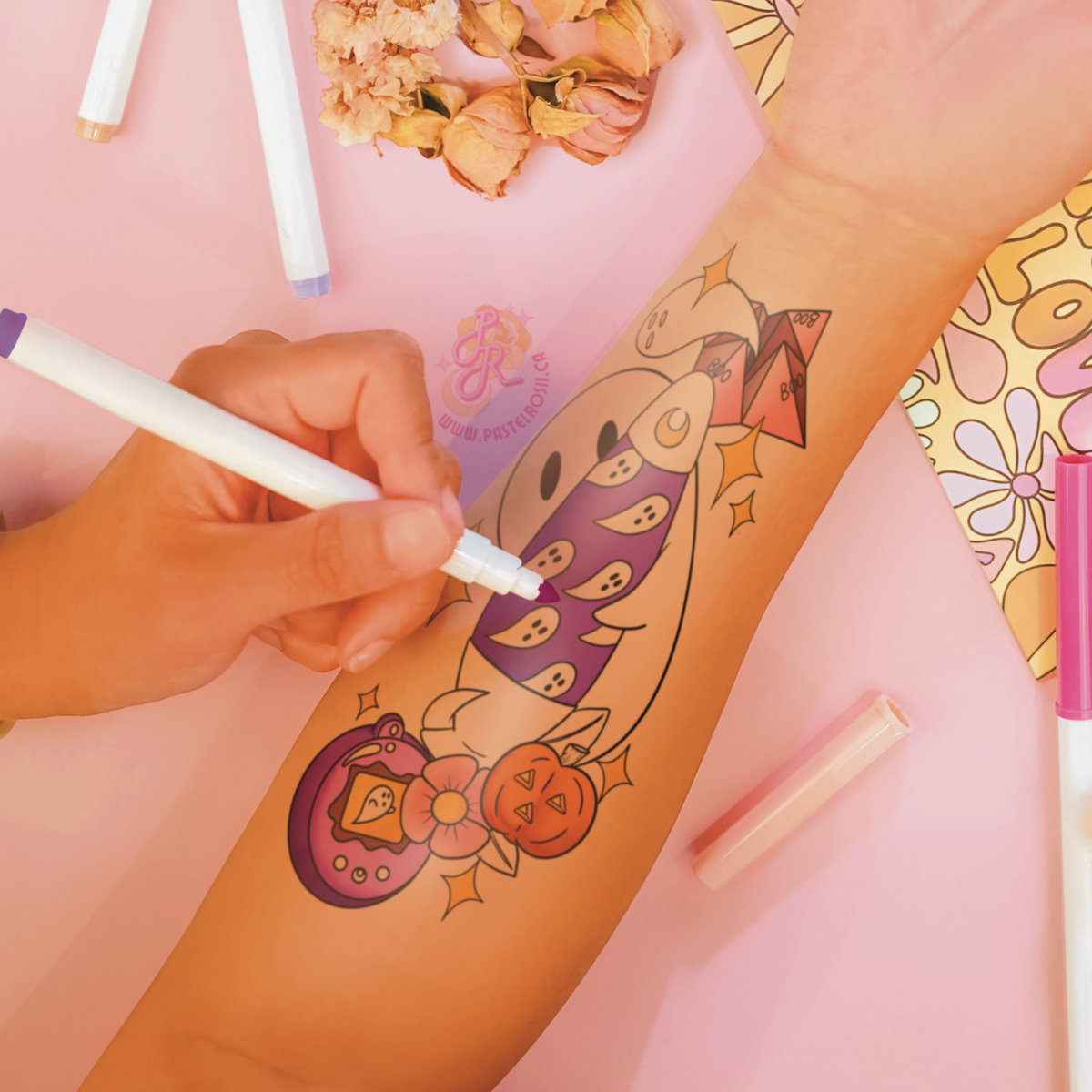 Ghost of the 90’s | Temporary Tattoo