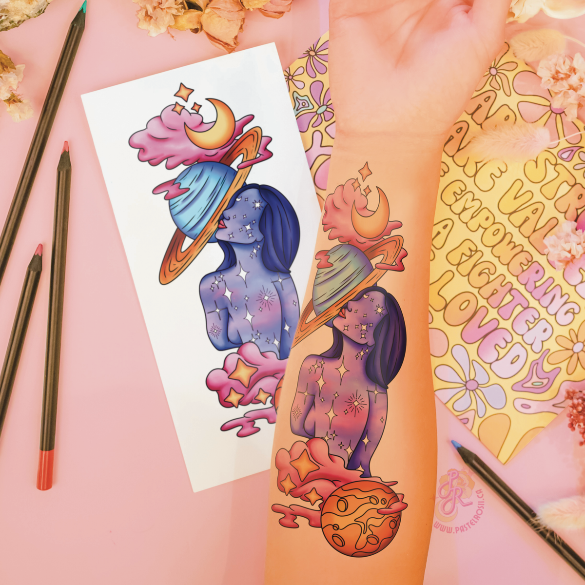 Starlit Soul | Temporary Tattoo