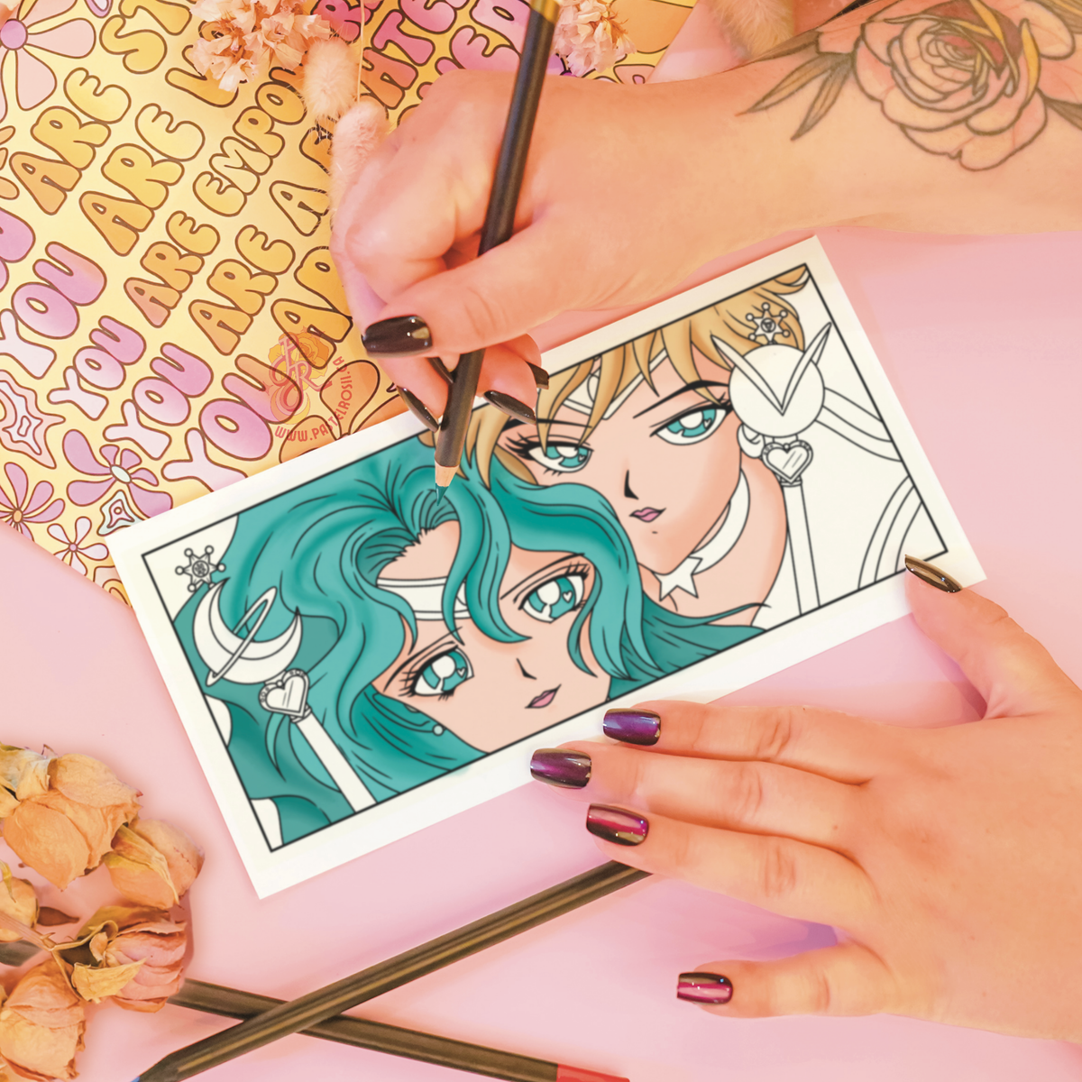 Guardian Lovers | Temporary Tattoo