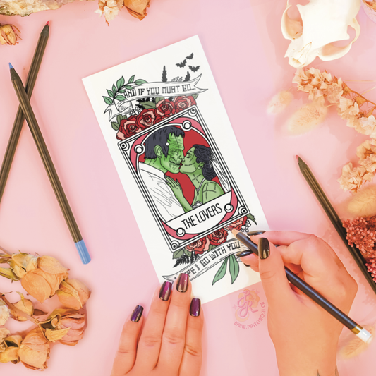 Frankenstein Love Story | Temporary Tattoos