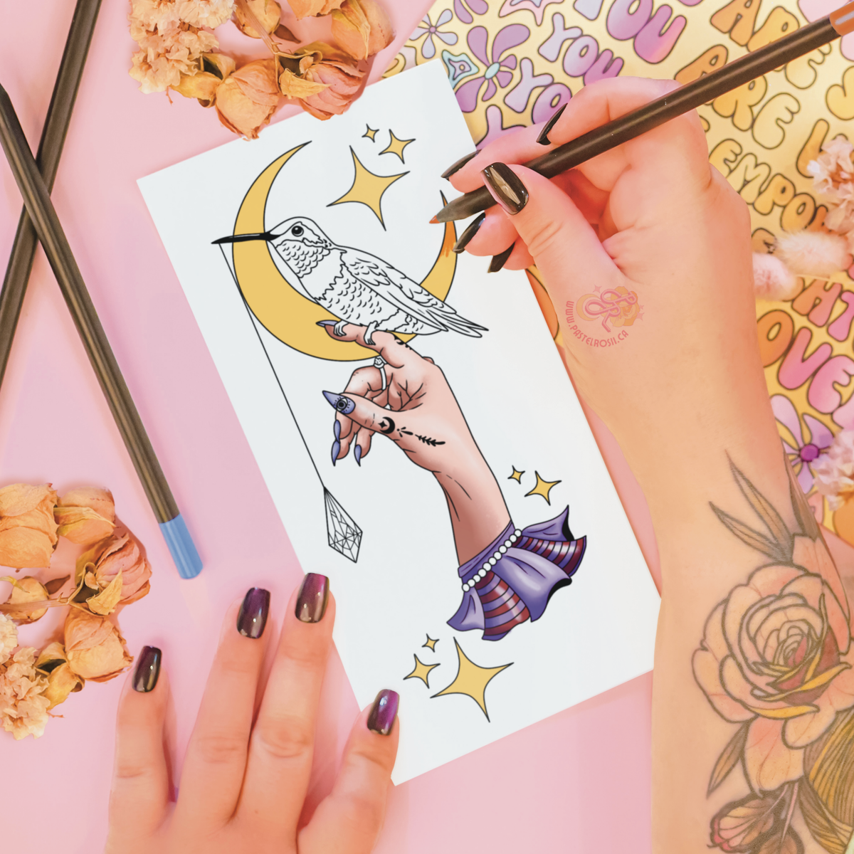 The Visiter | Temporary Tattoo