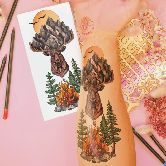 Wandering Echoes | Temporary Tattoo