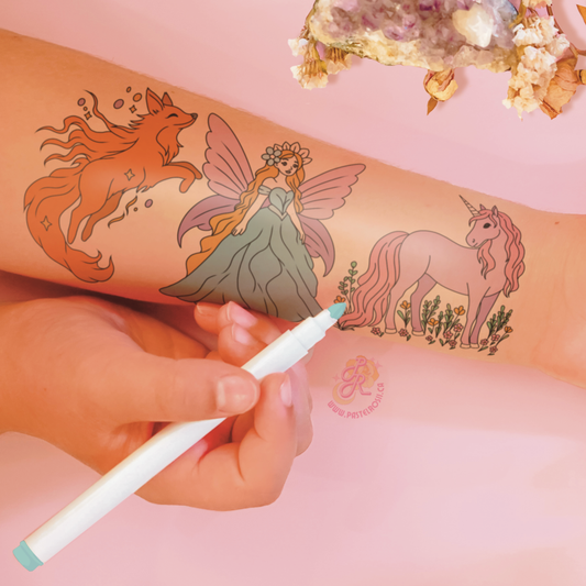 Unicorn Wishes | Children’s Mini Temporary Tattoos